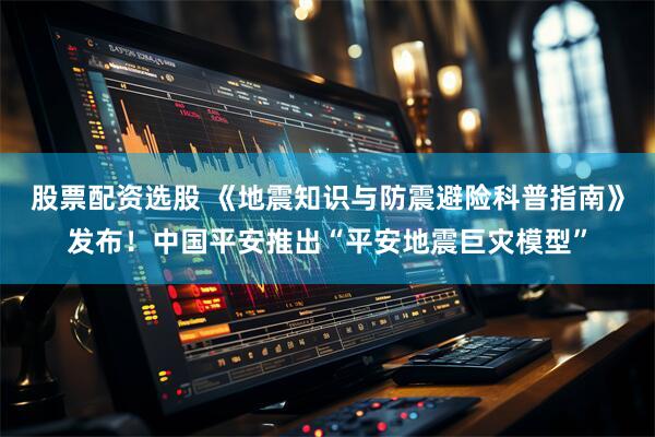 股票配资选股 《地震知识与防震避险科普指南》发布！中国平安推出“平安地震巨灾模型”
